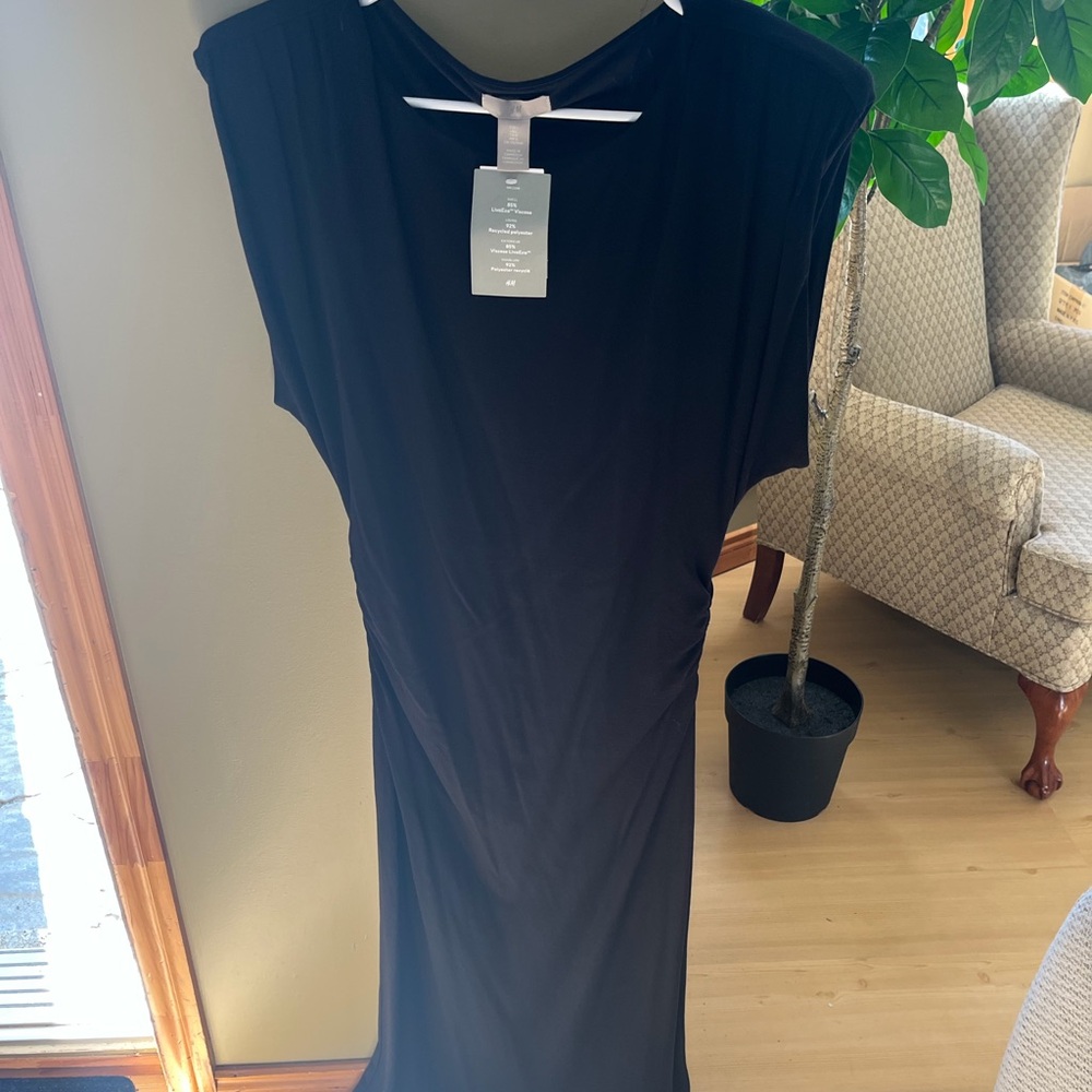 New H&M Black Maxi Dress